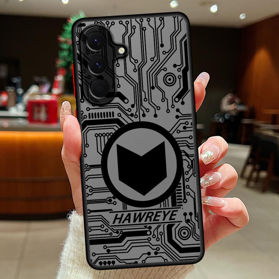 Phone Cover Case for Samsung Galaxy A53 A35 A73 A33 A56 A55 A34 A36 A17 A52 A16 A15 A14 A23 A52S A72 A54 Marvel Cool Hero Logo