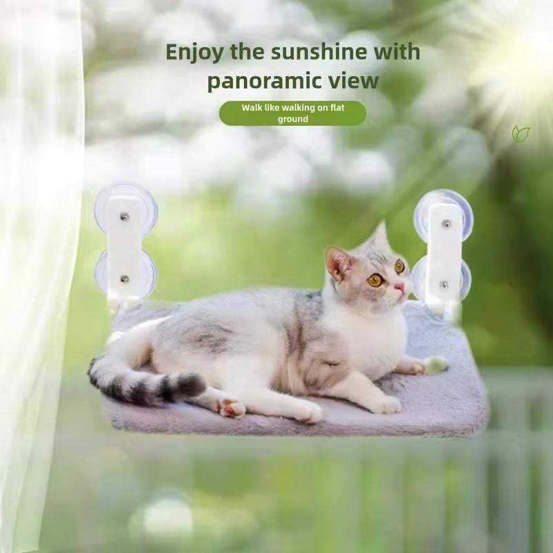 Cat Hammock Super Suction Cup Swing Winter Sun Can Be Removed And Washed Mattress Windowsill Glass Hanging Bed Pet Supplies