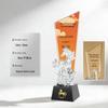Year of the Horse Crystal Trophy - Creative Annual Meeting Award for Outstanding Employees