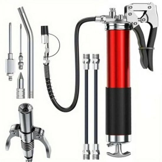 High-Pressure Pistol Grip Grease Gun - Labor-Saving Manual Tool