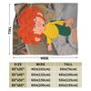 P-Pumuckl Super Teplá deka Dětská plyšová přehozová deka Grafická deka na pohovku/křeslo Flanelová přehozová deka na postel Potah na pohovku/postel