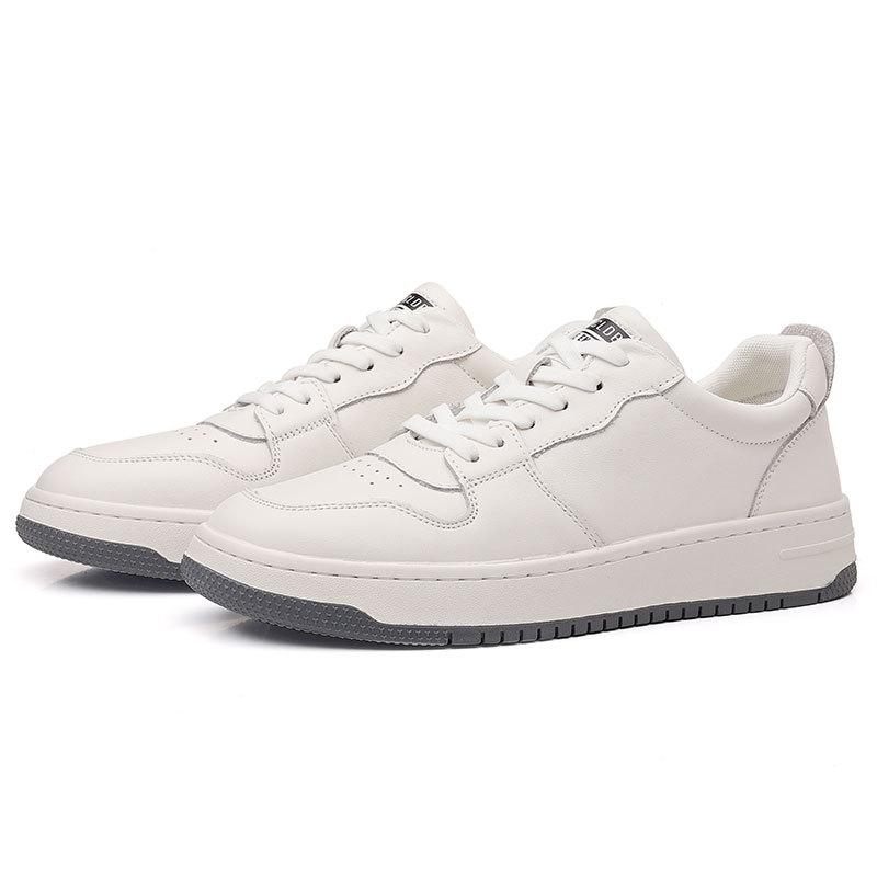 Trendy Brand 2025 Autumn New First-layer Cowhide Casual Men's Shoes Fashionable and Versatile Men's Leather Sports Shoes Men's