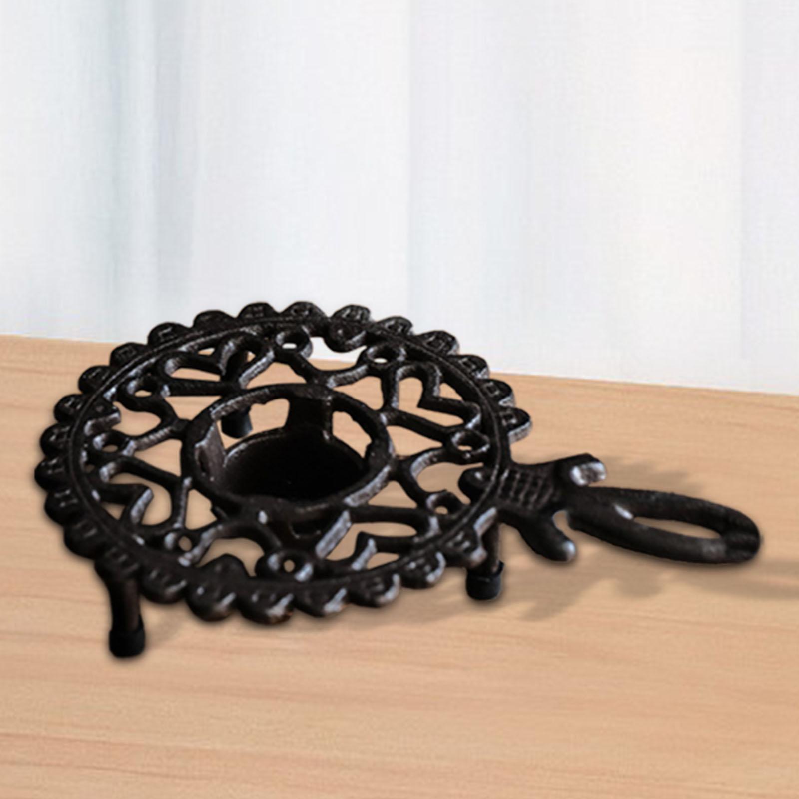 

Подогреватель для чайника Сверхпрочная Элегантная Подставка-подсвечник для балкона, дома, патио