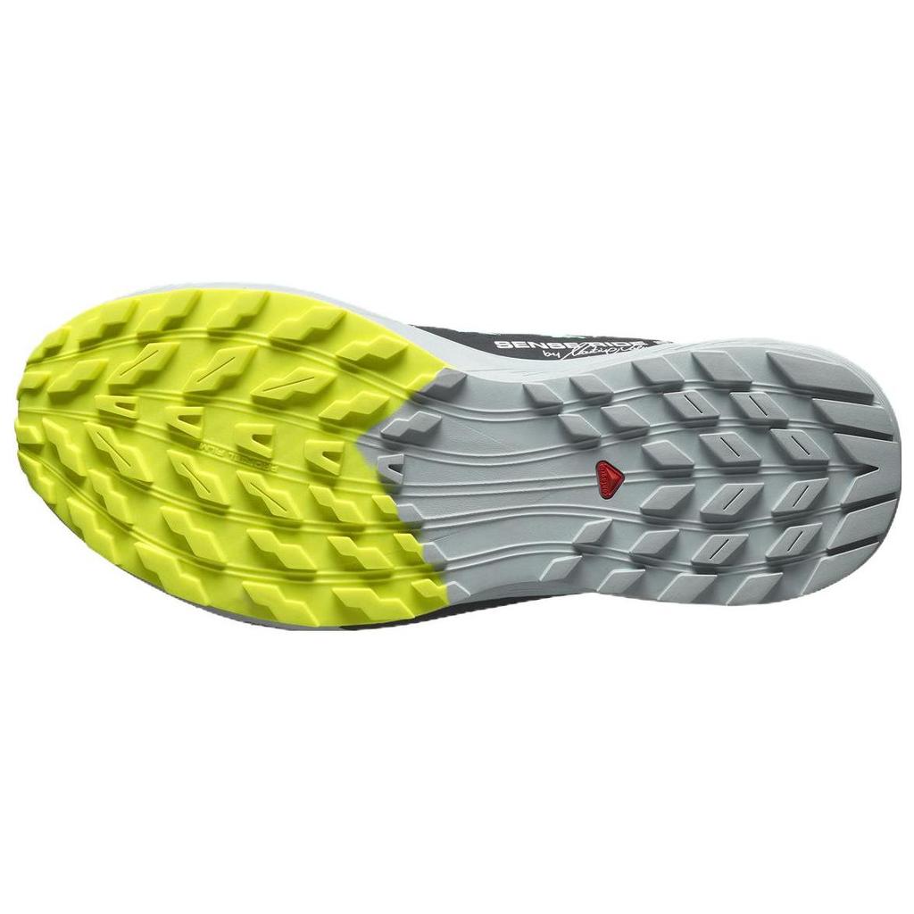 SALOMON Sense Ride 5 Sports Slip Resistant Waterproof Low top Running Shoes Unisex Green Pink L47234300