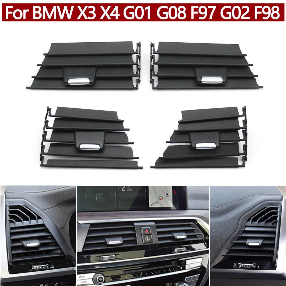 LHD RHD Car Central Left Right Air Conditioner AC Vent Outer Grille Repair Kit For BMW X3 X4 X3M X4M G01 G02 F97 F98 2017-2021