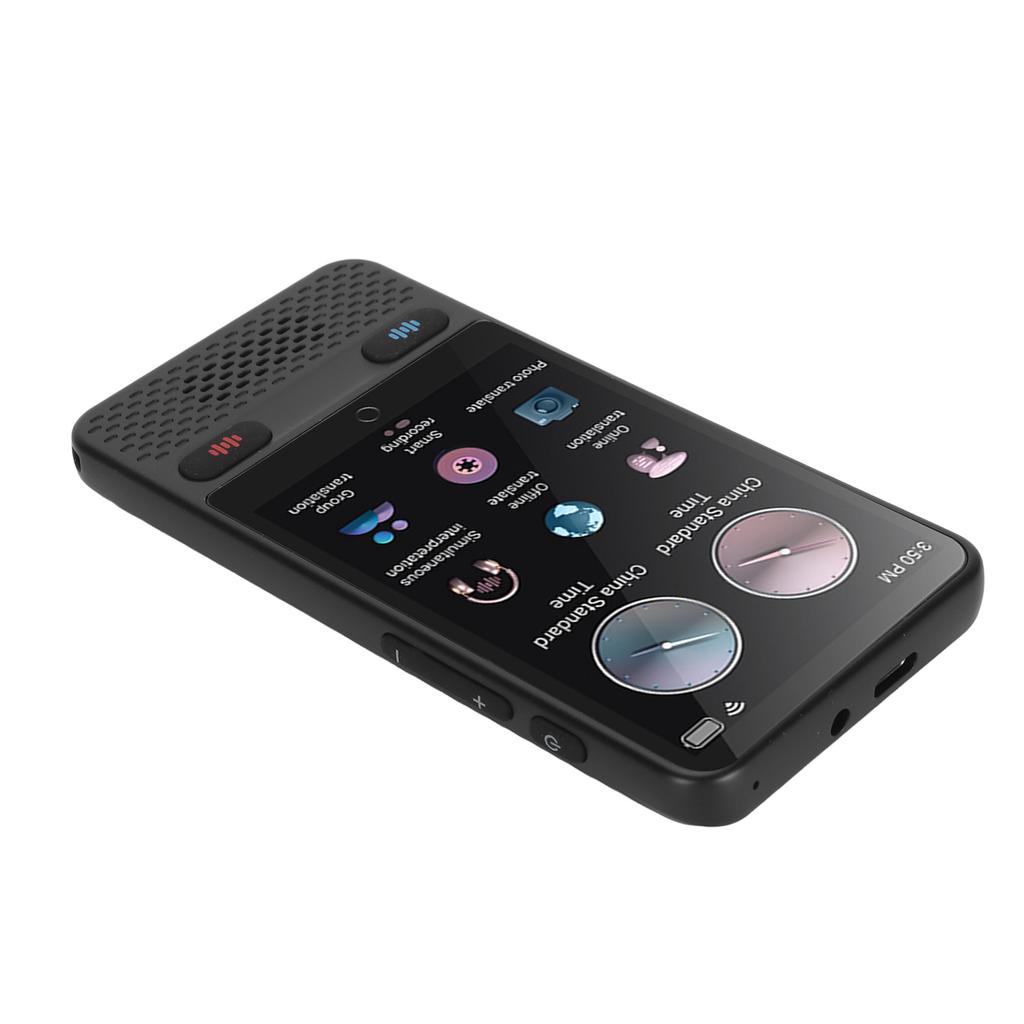 Voice Translator Online 138 Languages Touchscreen Support WiFi Hotspot Offline Photo Recording 2 Way Translation Device