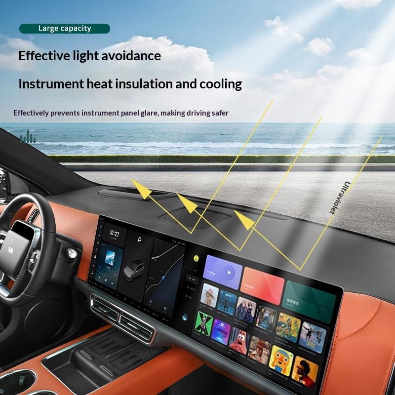 For Li L6 L7 L8 L9 2025 2024 Lixiang Dashboard Center Console Sunshade Pad Sun Protection Non slip Mat