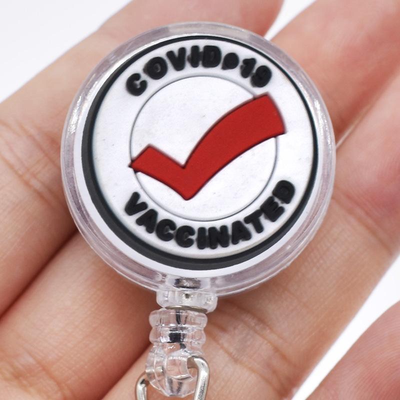 1PCS Hospital Retractable Badge Reel with Belt Clip Cute Nurse Doctor Name Tag Card Holder Accessories Office Supply Clip