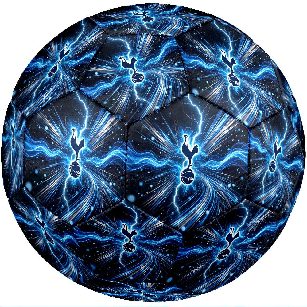 Tottenham Hotspur Theme Soccer Ball Size 5 Soccer Ball Soft Touch Professional Training Football for Outdoor Sports