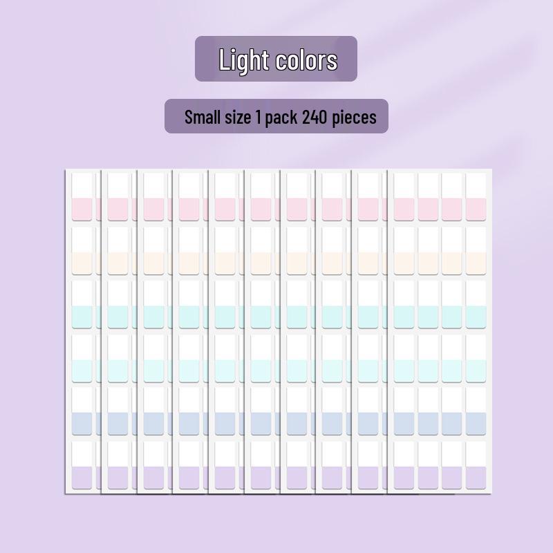 Morandi Writable Label Stickers: Post-it Notes Memo Pads