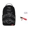 New SPRAYGROUND Polyester Backpack Regular Unisex Black W1035727
