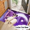 Custom Name Music Friends K-pop Carpet, Chair Rug,Area Rug for Office Bedroom living rooms bedroom, Doormat decor Christmas fan gifts