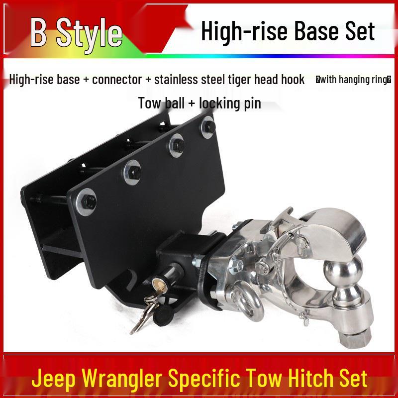 Compatible Tow Hook for JEEP Wrangler BJ40L: Off-road Rogue Tow Bar & Rear Hook