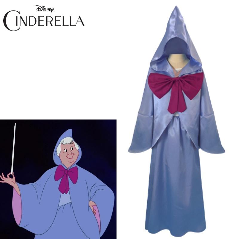 Cinderella Cosplay Costume For Women Fairy Godmother Inspired Outfit For Halloween And Stage Performances Stock)