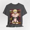 Anime Blonde Waifu Illustration Tee | Anime Girl Graphic Tee