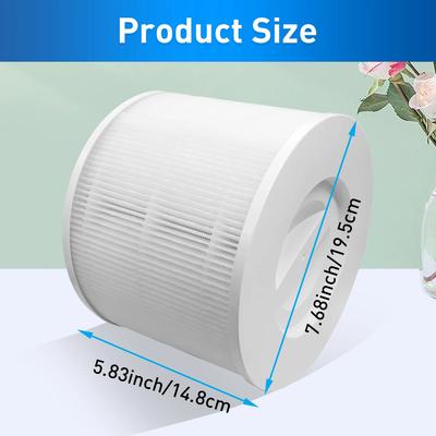 HOME TIMES 1/2 Pcs HEPA 14 Replacement Filter for Pu-roair 240 Air Purifier
