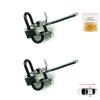 EDP1064-1 2 Pieces Rear Left AND Right Door Catch Hinge Brake Stop Check Strap Limiter Lever Arm for BMW 3 Series E36 1990-1999 51228165009