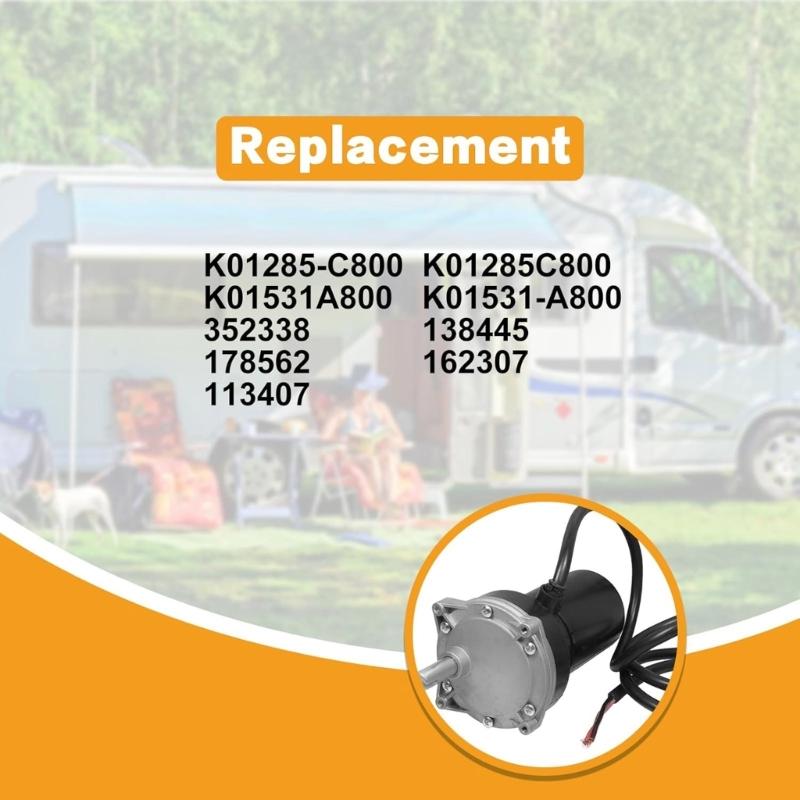 Metal Construction Motorhome Power Stabilizer Jacks Motor for Efficient Leveling 138445 178562 162307 113407 K01531-A800