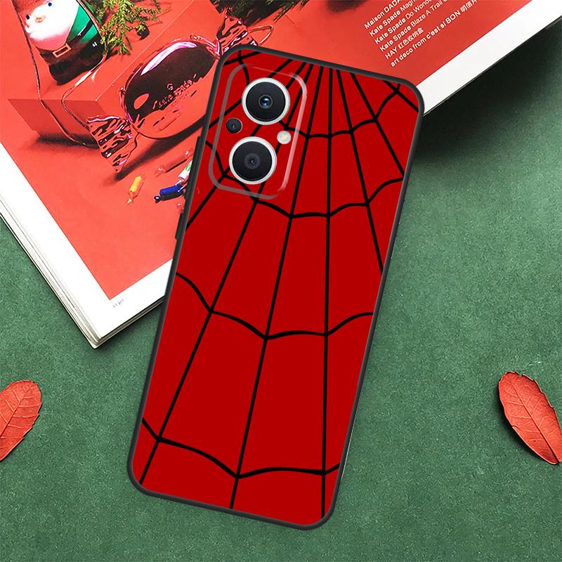 Spider Web Case For OPPO Reno 14 13 12 11 10 Pro 14F 13F 12F 11F 8 7 Lite OPPO Find X9 X8 X6 Pro Cover