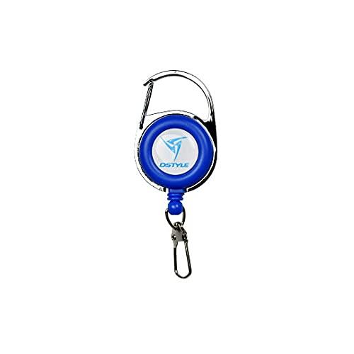 

DSTYLE Carabiner Reel Blue Pin-on