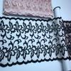 ( 2 Colors ) Net Embroidered Lace, 1m X 20cm, Non-stretch Embroidery Tulle Lace Trim for Lingerie, Bra, Underwear, Dress, Garment, Sewing & Crafting