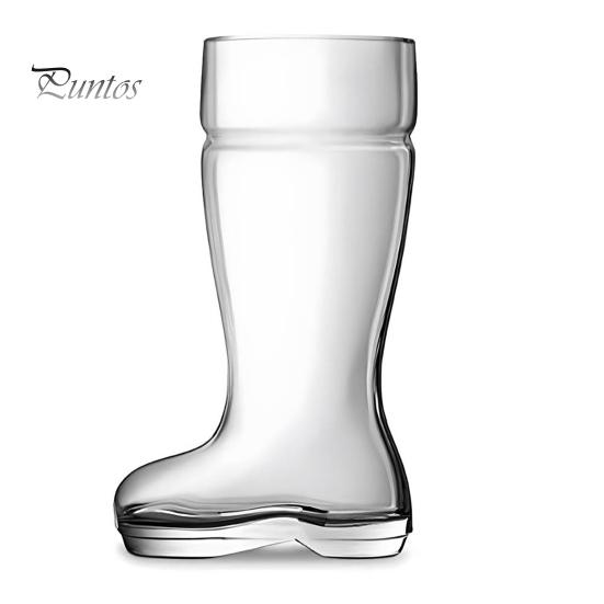 Large Capacity Beer Mug Transparent Design Funny Boot Shape Easy To Clean Dishwasher Safe Beer Cup Party Decoration