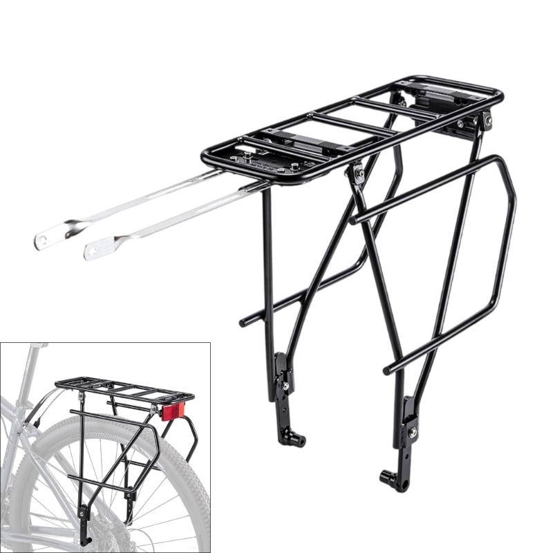 Mountainbike Regal Haken Gepäckträger Fahrrad Hinterrad Gepäck Ladefläche Fahrradtasche Ständer Halter Fahrradzubehör