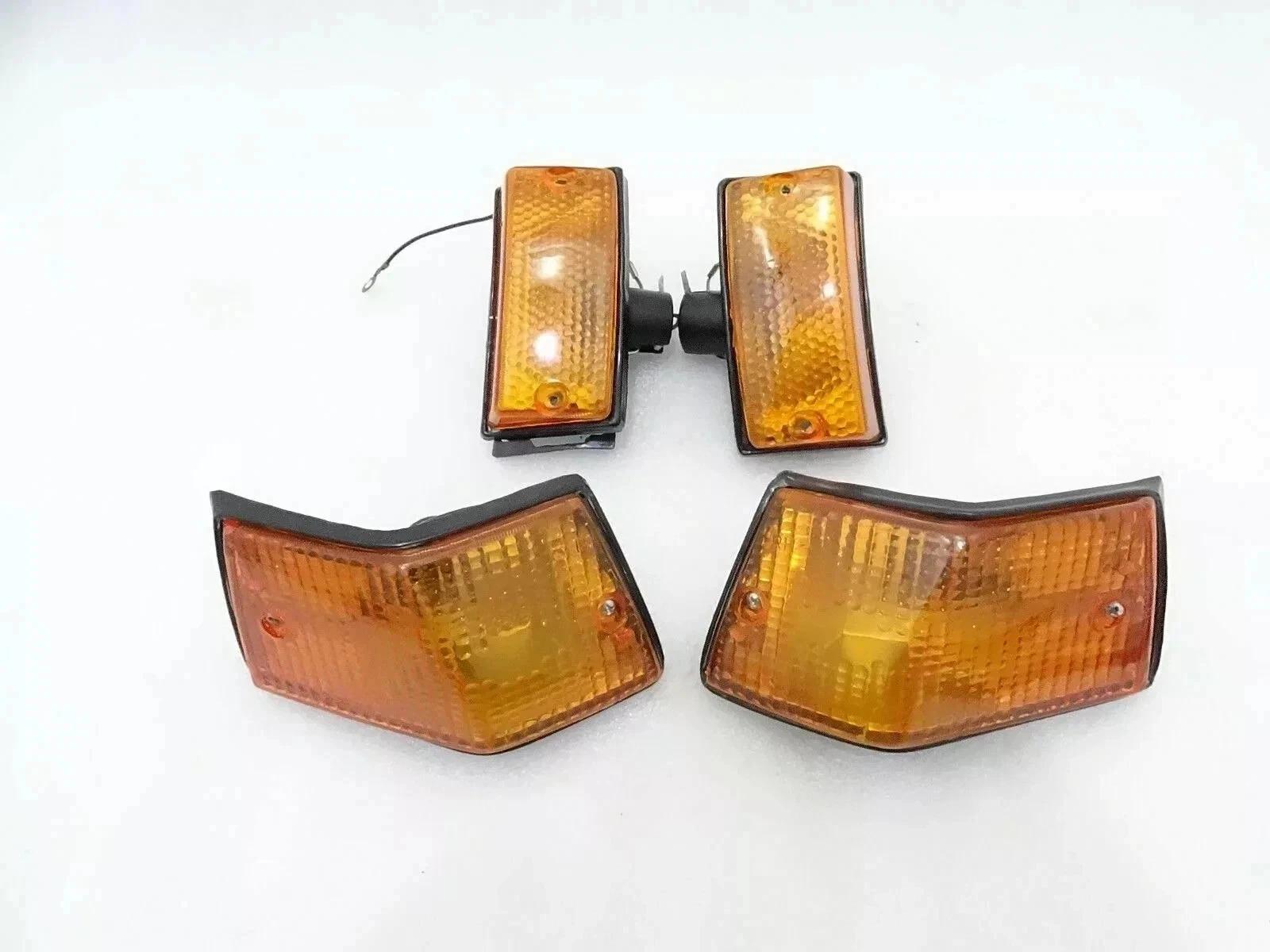 

Vespa Front & Rear Indicator Set Of 4 PX LML Star Stella Yellow Lens