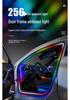 Iridescent Wireless LED Car Door Frame Light Strip – Flowing, No Wiring Needed