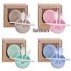 Eco-Friendly Wheat Straw Tableware Set: Portable Fork, Spoon, Chopsticks (3-Piece) + Cup, Bowl, Plate (6-Piece) - Ideal Promotional Gift