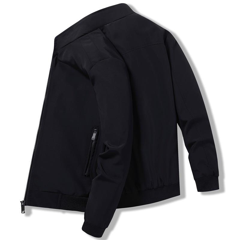 Pánská tenká ležérní bunda na jaro a podzim Pánská bunda Baseballové oblečení Pánská bunda s kapucí Pánské oblečení