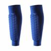 1pair Shin Guards Football Basketball with Honeycomb Padding Breathable Nylon Anti Impact Sport Leg Protectors for Kids Adults 1