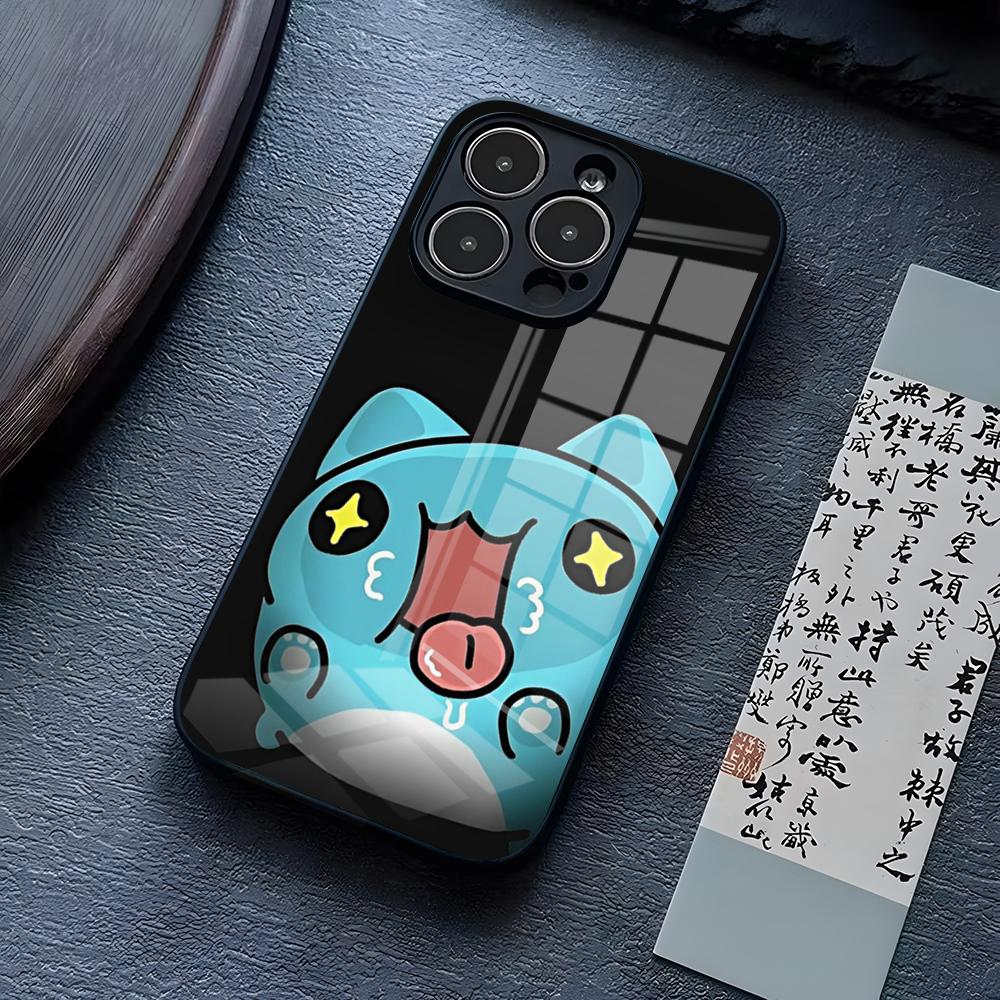 Bug Cat C-Capoo Handyhülle Für IPhone 16 Pro Max 17 14 15 Plus 13 Mini 11 12 X XR XS 8 7 Plus SE Glasabdeckung