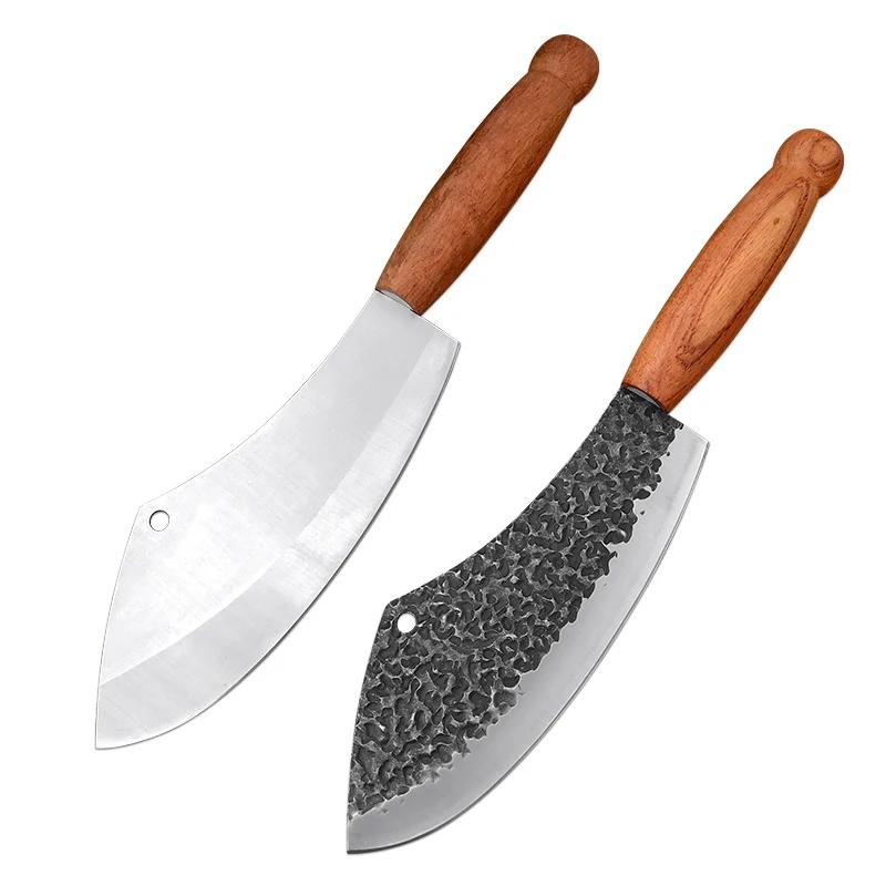 Stainless Steel Boning Knife Meat Cleaver Fishing Slicing Knives Chopping Vegetables 5Cr15Mov Hand Forged Butcher Knives Kitchen