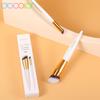 Docolor 2Pcs Makeup Brush Foundation Brush & Concealer Brush Synthetic Hair Liquid Foundation Cream Cosmetic Blending Brushes Face Contour Beauty Tool