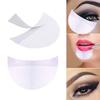 50/100pcs Eyeshadow Shield Under Eye Disposable Cotton Patches False Eyelash Extension Eye Gel Pad Lip Makeup Protector Stickers