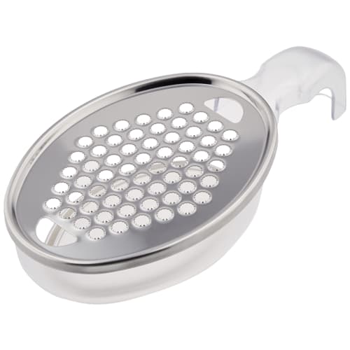 Shimomura Kogyo Japanese-made Speed ??Grater with Slip-Resistant Container, Daikon Radish Grater, SO-01, Made In Tsubame-Sanjo, Niigata