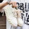 Fashion Casual Leather Breathable Height Increased Flat Platform Board Shoes Chunky Sneakers Designer Men Running Shoes