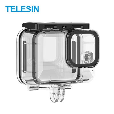 TELESIN Aksiyon Kamera Koruyucu Su Geçirmez Kılıf Kapak Sualtı 45 m/148ft Dalış Muhafazası