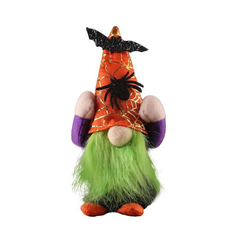 Adorable Halloween Gnomes Plush Toy Figures For Home Decor And Kids' Gifts
