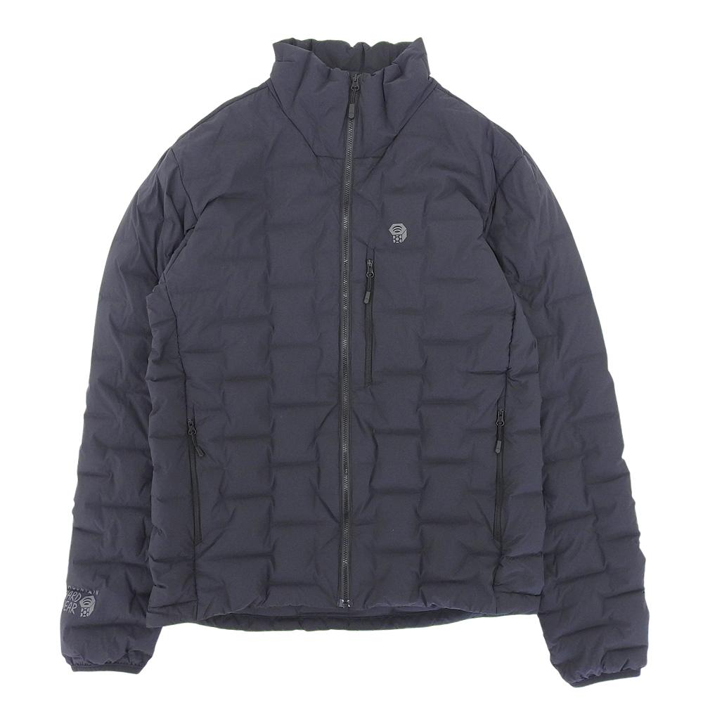 MOUNTAINHARDWEAR Men's Quilted Down Jacket, Black, Size M, 220-OM8055 Jacket M blackUsed