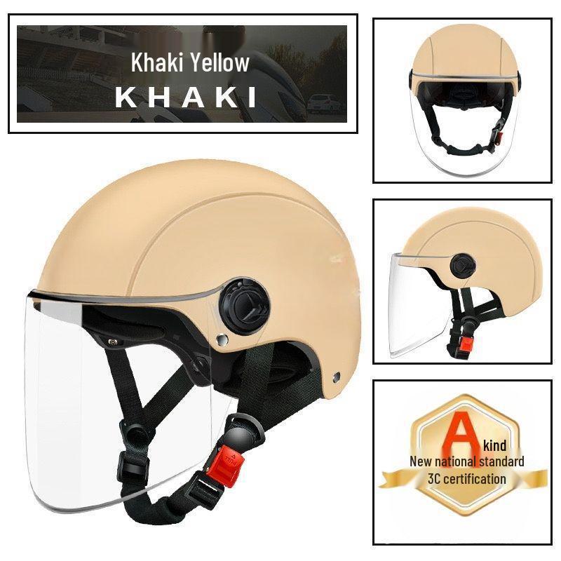 Легкий летний мотошлем, сертифицированный 3C: Всесезонный, удобный и защищающий от солнца. Riding Comfortably