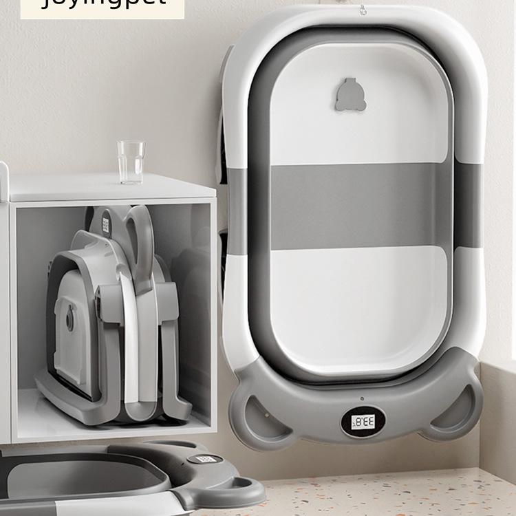 Faltbare Anti-Flucht-Haustier-Badewanne für Katzen & Kleine Hunde