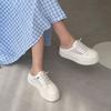 Desire Rose Women Summer Height Increasing See Through Sneakers Mule