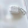 The Red Little Heart Pattern Is Suitable for AirPods 3 2 1 Pro 2 4 Pro3 Transparent Headphone Protective Case To Prevent Falls