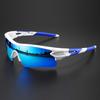 Classic Sports Sunglasses with One-Piece Wraparound UV400 Lens - Unisex Comfort Fit for Cycling, Running, Hiking & Outdoor