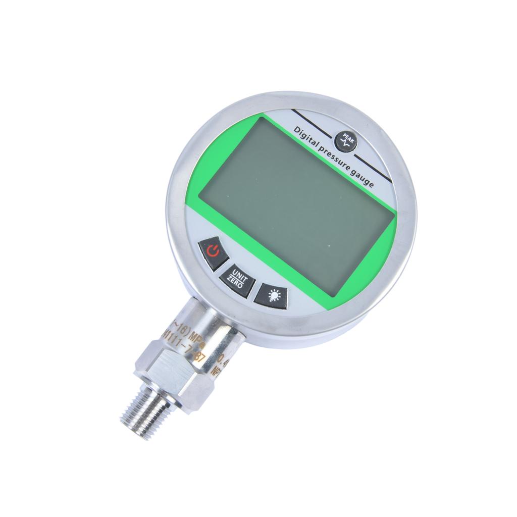 Digital Pressure Gauge 80MPA-16MPA Water Pressure With NPT1/4 G1/2 Interface 1 Year Warranty Accuracy Backlight Hydraulic Gas
