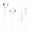 3.5mm Wired Earphones with Mic, Bass Surround Sound, Compatible with Apple & Android