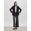 Cc Collect Stripe Belted Tailored Jacket  C261msf004 