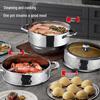 Macaiiroos Stainless Steel Multi-layer Steamer Pot